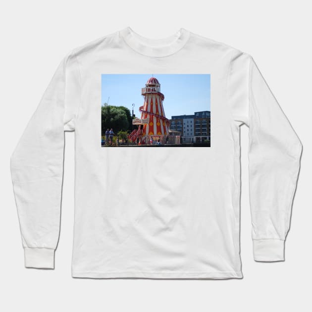 Helter Skelter near Greenwich Long Sleeve T-Shirt by fantastic-designs